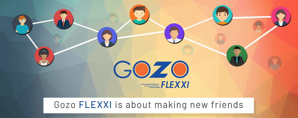 Gozo FLEXXI SHARE is about making new friends